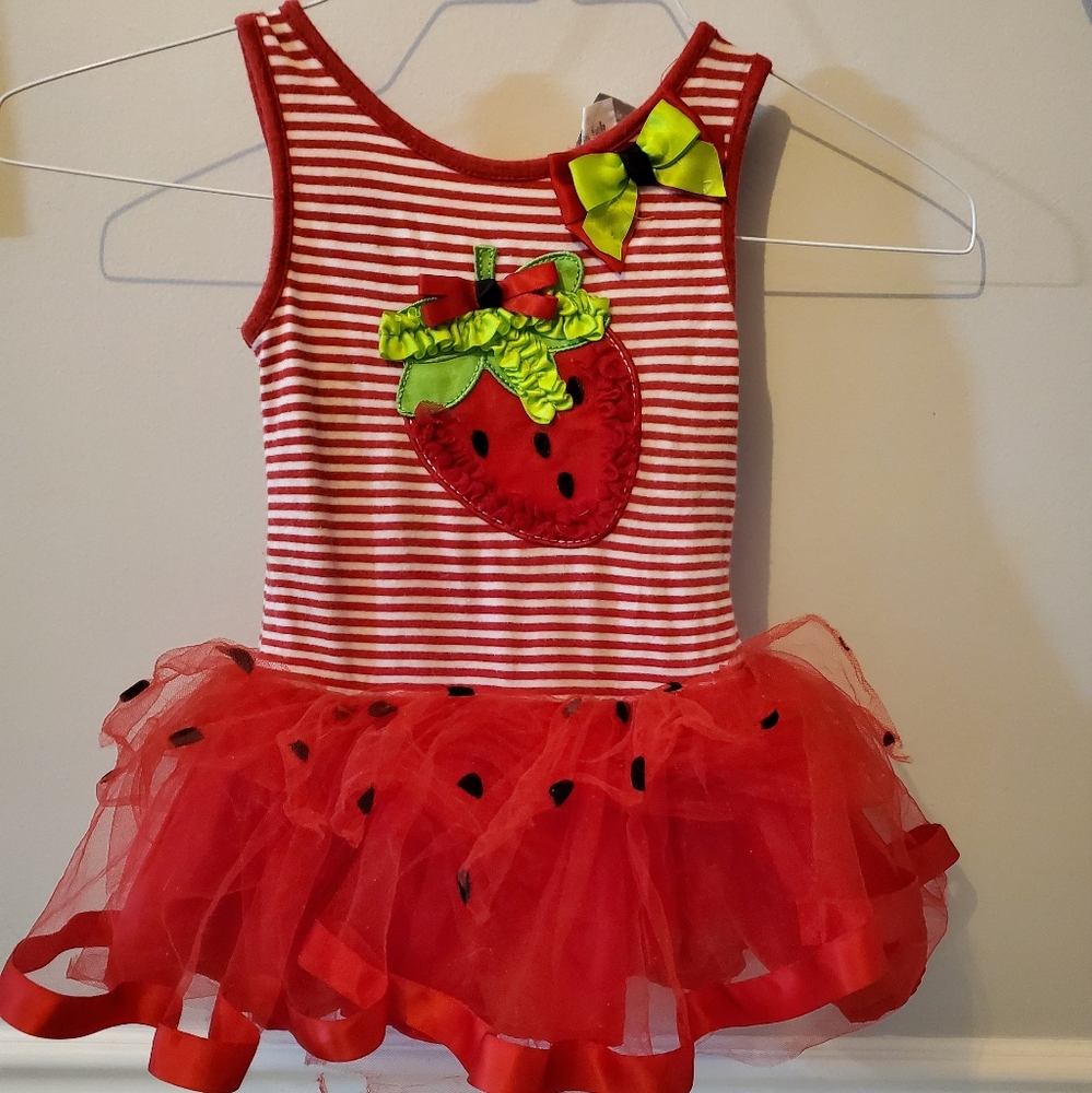 Red Watermelon Kids Costume